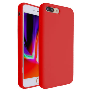 Red Silicona Case for iPhone 7/8 Plus