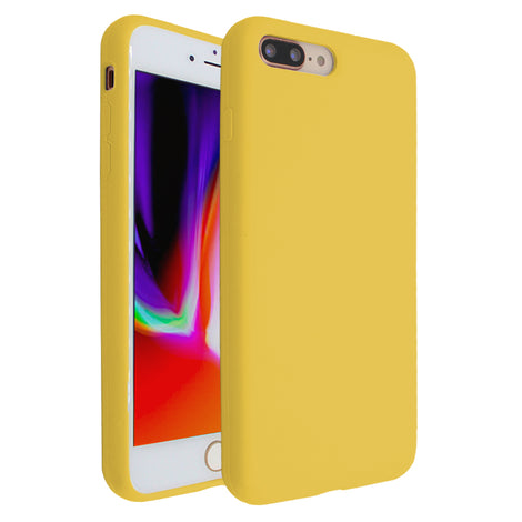 Yellow Silicona Case for iPhone 7/8 Plus