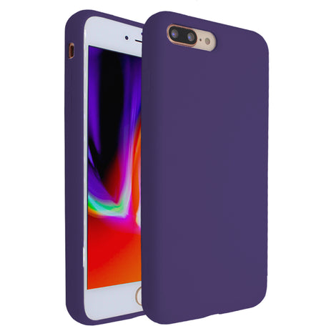 Purple Silicona Case for iPhone 7/8 Plus