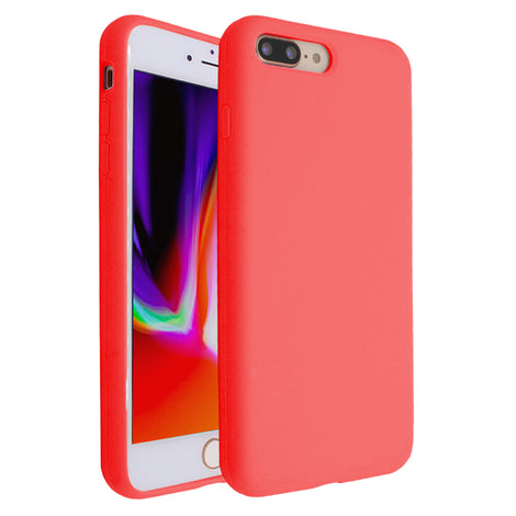 Hot Red Silicona Case for iPhone 7/8 Plus