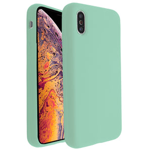 Mint Silicona Case for iPhone X/XS