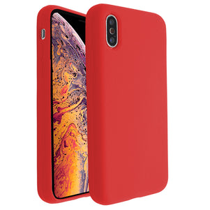 Red Silicona Case for iPhone XS Max