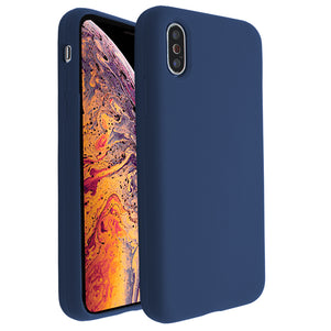 Dark Blue Silicona Case for iPhone XS Max