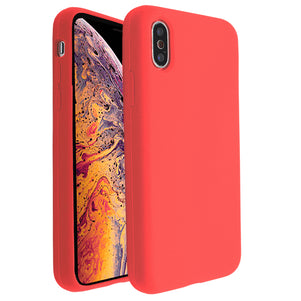 Peach Silicona Case for iPhone XS Max