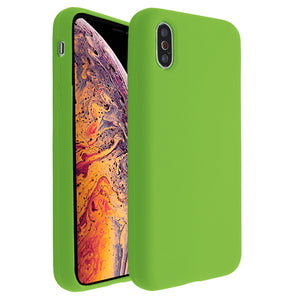 Green Silicona Case for iPhone XS Max