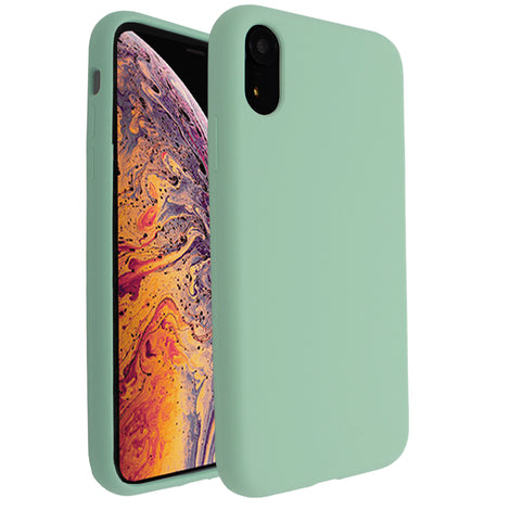 Mint Silicona Case for iPhone XR