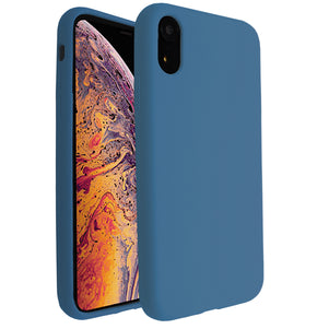 Dark Blue Silicona Case for iPhone XR