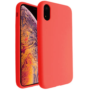 Peach Silicona Case for iPhone XR