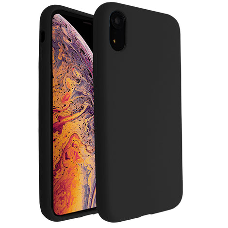 Black Silicona Case for iPhone XR