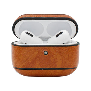 Beige Leather AirPod Pro Case