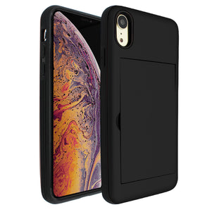 Black Carta Case for iPhone XR