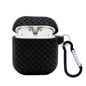 Black Mesh Silicone AirPod Case