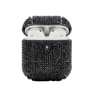 Black Rhinestone AirPod Case