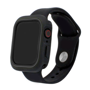 Black/Black iWatch Silicone Case 42mm