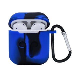 Blue Zebra Silicone AirPod Case