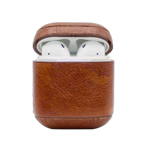 Brown Leather AirPod Case