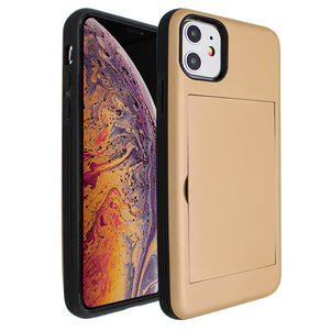 Gold Carta Case for iPhone 11