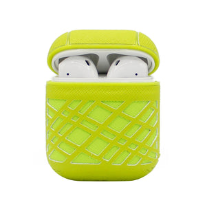 Green Weave AirPod Case