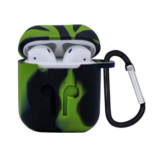 Green Zebra Silicone AirPod Case