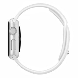 White iWatch Regular Silicone Band 38/40mm