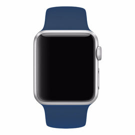 Midnight Blue iWatch Regular Silicone Band 38/40mm