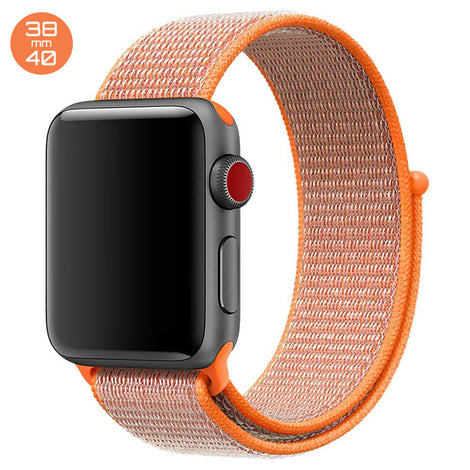 Spicy Orange iWatch Nylon Loop Band 38/40mm