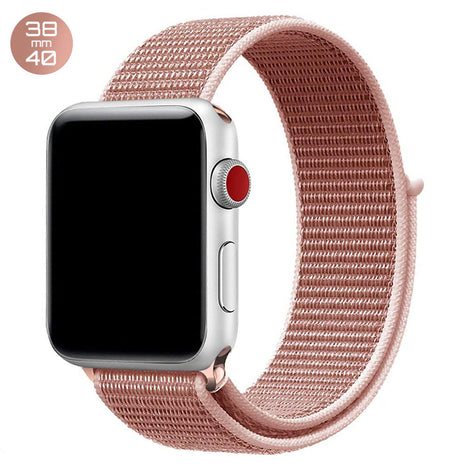 Rose/Pink iWatch Nylon Loop Band 38/40mm