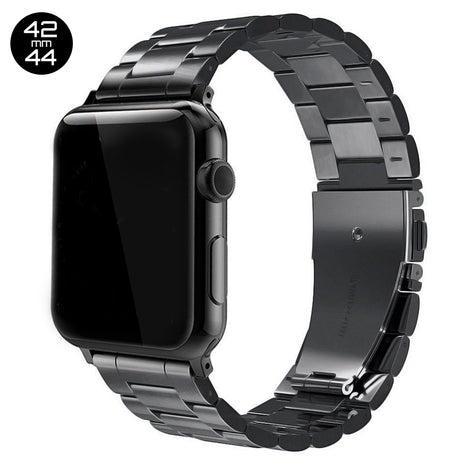 Black iWatch Stainless Steel Link Band 42/44mm