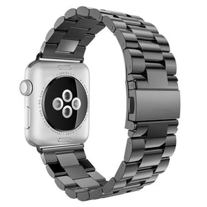 Black iWatch Stainless Steel Link Band 42/44mm