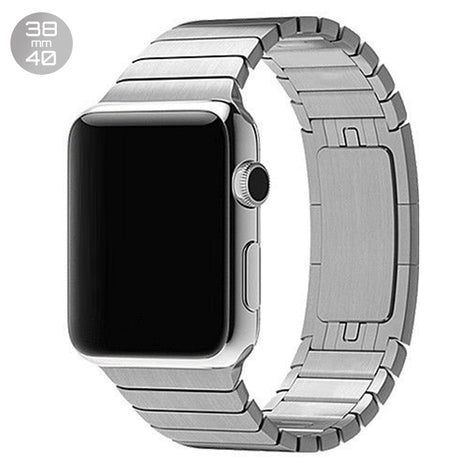 Silver iWatch 3D Stainless Steel Link Band 38/40mm