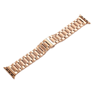 Rose Gold 5 Bead Stainless Steel iWatch Band 38/40mm