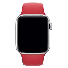 Red iWatch Regular Silicone Band 42/44mm