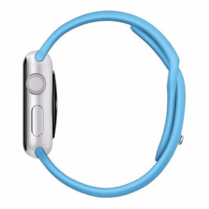 Turquoise iWatch Regular Silicone Band 42/44mm