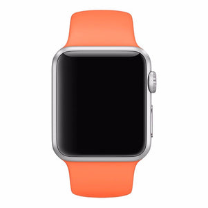 Orange iWatch Regular Silicone Band 42/44mm