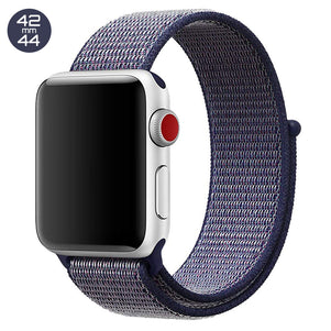 Midnight Blue iWatch Nylon Loop Band 42/44mm