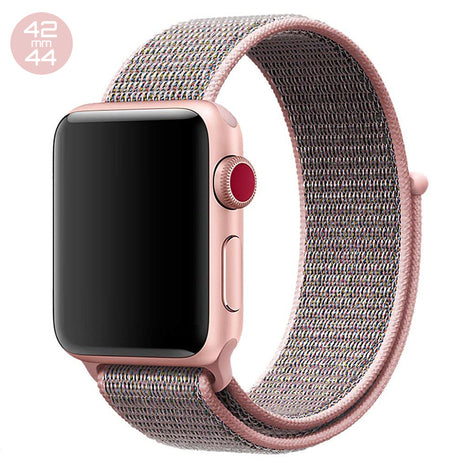 Light Pink iWatch Nylon Loop Band 42/44mm