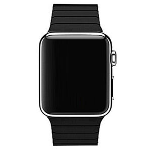 Black iWatch 3D Stainless Steel Link Band 42/44mm