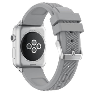 Grey Pineapple Silicone iWatch Band 42/44mm