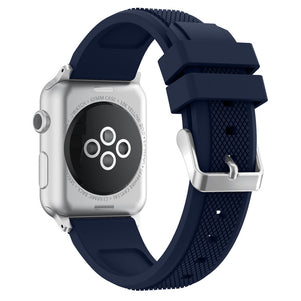 Dark Blue Pineapple Silicone iWatch Band 42/44mm