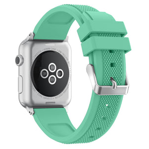 Mint Pineapple Silicone iWatch Band 42/44mm