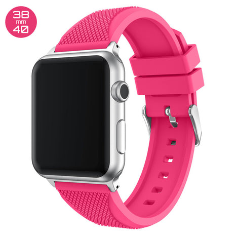 Pink Pineapple Silicone iWatch Band 38/40mm