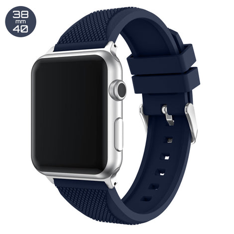 Dark Blue Pineapple Silicone iWatch Band 38/40mm