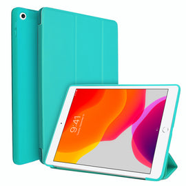 Turquoise Intelegente TPU Case for iPad 10.2 7/ 8/9 Gen