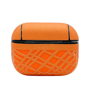 Orange Weave AirPod Pro Case