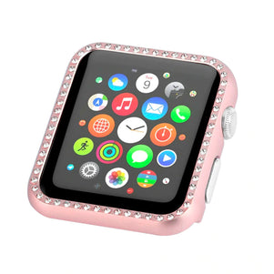 Rose Diamond Aluminum iWatch Case 44mm