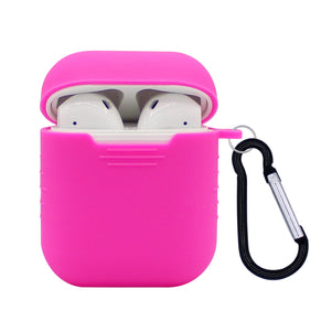 Hot Pink Silicone AirPod Case