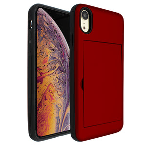 Red Carta Case for iPhone XR