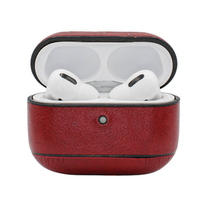 Red Leather AirPod Pro Case