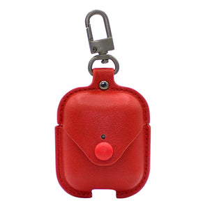 Red Leather AirPod Case