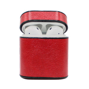 Red Box Leather AirPod Case